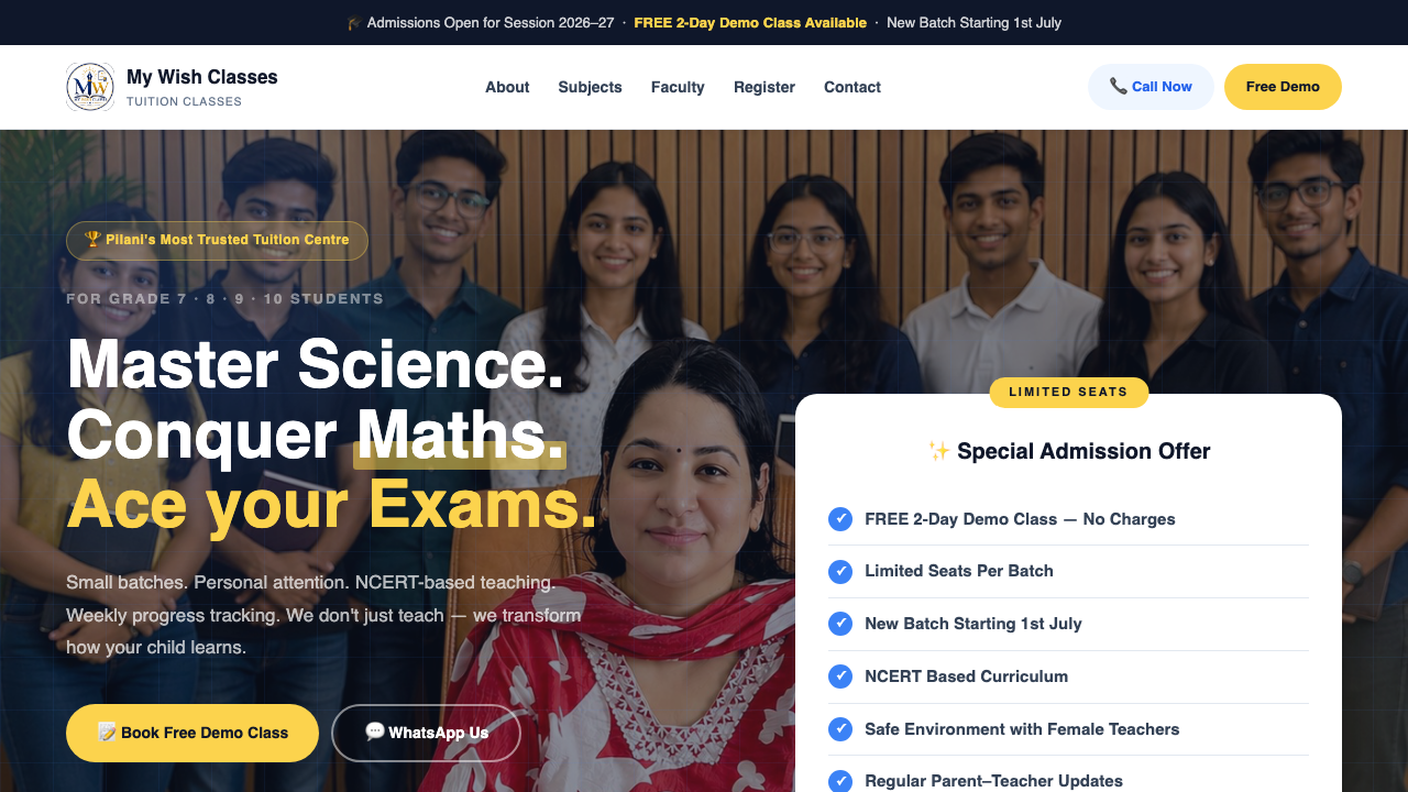 My Wish Classes